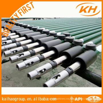 KH API 11AX Oilfield Subsurface resistente al desgaste doble sellado succionador Rod bomba